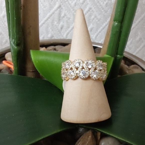 14K Gold Plated  Women's Ring - Picture 1 of 6